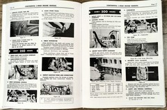 Continental L-Head Y112 F124 Engine Motor Service Repair Owners Operators Manual