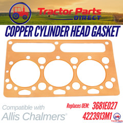COPPER HEAD GASKET comp w Allis Chalmers® Perkins® AG3.152 REPLC: 3681E027