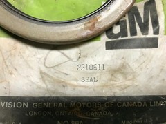 2210611 GENUINE GM Terex SEAL E2210611 Euclid Clark