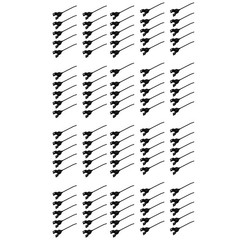 AE24593 Qty 100: Rake Tooth Fits John Deere 350 350A 54 64 640 650 652 660 662