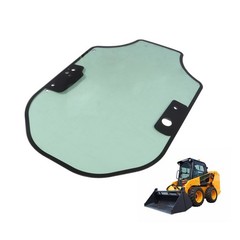 259D 279D 226D 236D Cab Front Door Glass For Caterpillar D Series Skid Steer