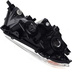 09-16 Toyota Venza Halogen Headlight Left Driver Black Housing Clear Lens