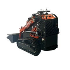 AGT 0.75Ton Mini Skid Steer Stand-On Compact Track Loader 13.5HP Gasoline Engine
