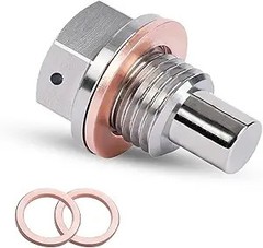 M14 x 1.5 Car Magnetic Oil Drain Plug, Stainless Steel Aluminum Magnet Oil Pan P