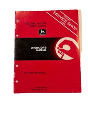 John Deere 509 609 709 Rotary Cutter Operators Manual OM-W21329