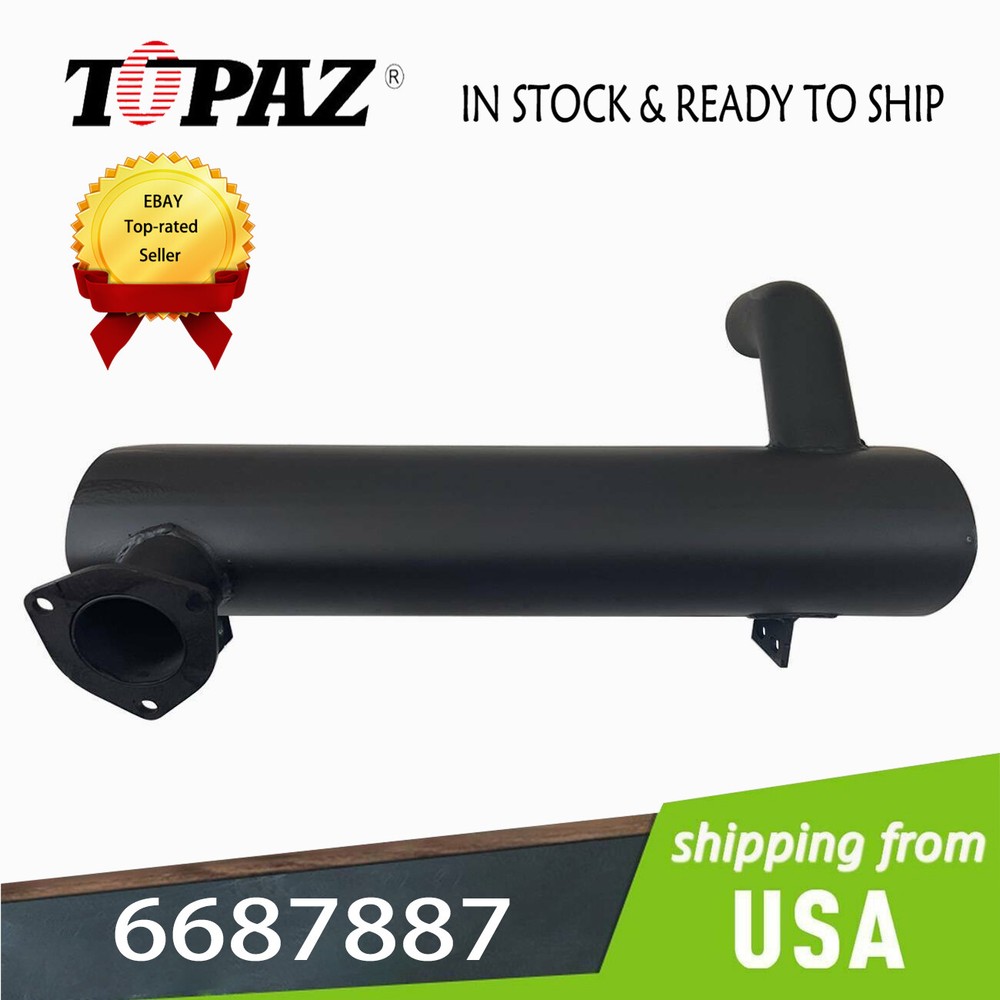 Bobcat Muffler Pipe A300 S220 S250 S300 S330 T250 T300 T320 Skid Steer 6687887