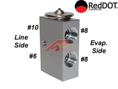 Red Dot 71R8310 RD-3-7822-0P Block Style Expansion Valve New Genuine Red Dot