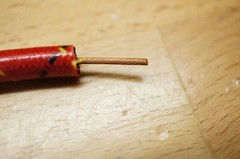 JI Case SC Cloth Covered Copper Spark Plug Wire Set For Use with Magneto