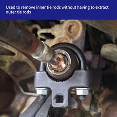 HFS Inner Tie Rod Tool 3/8in Low Profile Tool for Inner Tie Rod Removal/Install