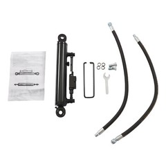 Hydraulic Top Link Cat 2-2 with Locking Block 9 11/16-28” with 2x Hose Black US
