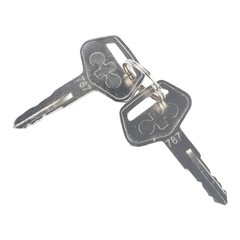 OEM #787 Key For Komatsu Excavator Heavy Equipment 2PACK