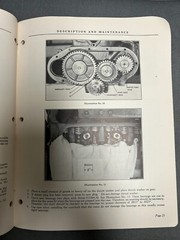 Hercules QX Series 6 Cylinder Engines Operation And Maintenance Manual 1950 ORIG
