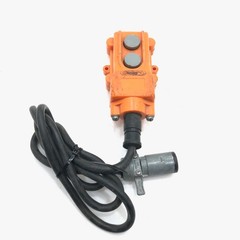 Monarch Mafelec 2-Button Hydraulic Remote Control Switch w 6-Pin Connector Cable