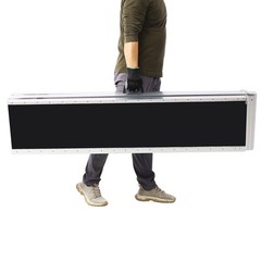 Portable Aluminum Wheelchair Ramp Non Skid Home Threshold Ramp 800LB Capacity