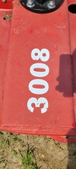 Heavy-duty red Bush Hog 3008-2 8′ rotary cutter.