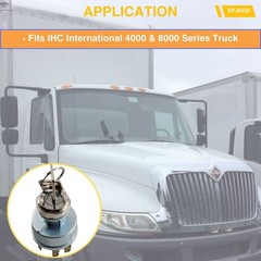12V Ignition Key Switch 1652306C91 for International Truck 4000 & 8000 Series