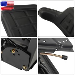 Black 255 265 270 271 274 275 285 Tractor Suspension Seat For Massey Ferguson