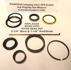 Replaces Bush Hog 53794 Seal Kit – 2-1/4″ Bore with 1-1/8″ Rod (Not OEM)