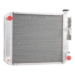 4Row Aluminum Forklift Radiator For Hyster H40XL/H45XL C177 GM 3.0L #1329169