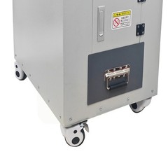 XY-170 220V Sealed Fully Automatic Hammer Glass Crusher with 8mm and 22mm Screen