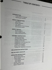 Case MWX60S & MWX72S Mid Mount Discharge Direct Drive Mower Operators Manual