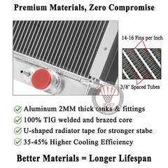 3 Row Radiator For 2014+ Kubota L47 L4760 L5040 L5740 L5460 L5060 Models
