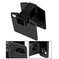 4×4 Square RV Rear Bumper Hitch Receiver 2 Inch Adapter 3500 LBS Capacity