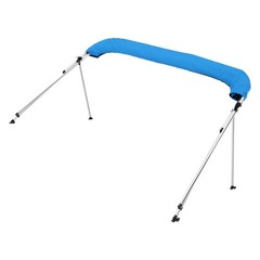 3 Bow Boat Bimini Tops, 600D Polyester Canopy with Aluminum Alloy Frame, Waterpr