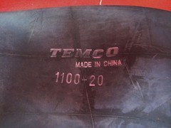 1100-20 TUBE NON RADIAL TUBE TEMCO * ((TUBE ONLY) 1100X20