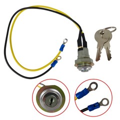 2X Ignition Key Switch with Keys 8N3679C For Ford Tractor 2N 8N 9N NAA