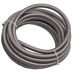 -8AN 20ft Stainless Nylon Braided Oil/fuel/gas Line Hose Fitting Ends Assembly