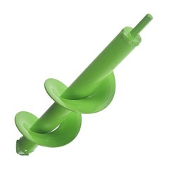3×12Inch Auger Drill Bit Garden Plant Flower Rapid Planter Hole Digger W/ Gloves