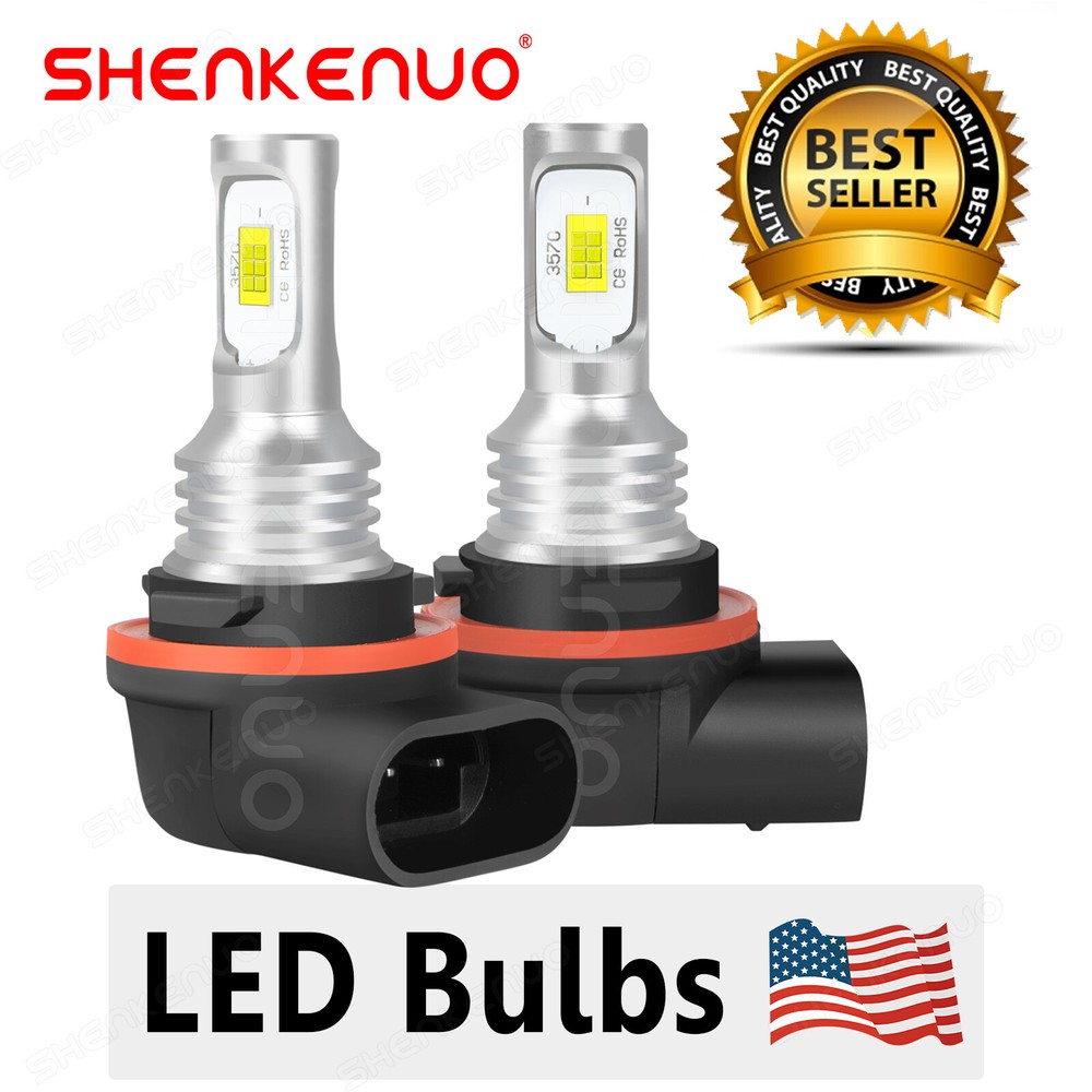 USA – 2 Super Bright LED Headlamp Bulbs for Polaris Ranger Crew 700: 2008-2009