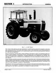 2-135 Tractor Technical Service Shop Repair Manual Fits2-135 White Diesel 2 -155