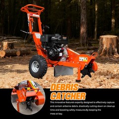 420cc 15HP Stump Grinder,12” Cutting Height/10” Cutting Depth Free shipping