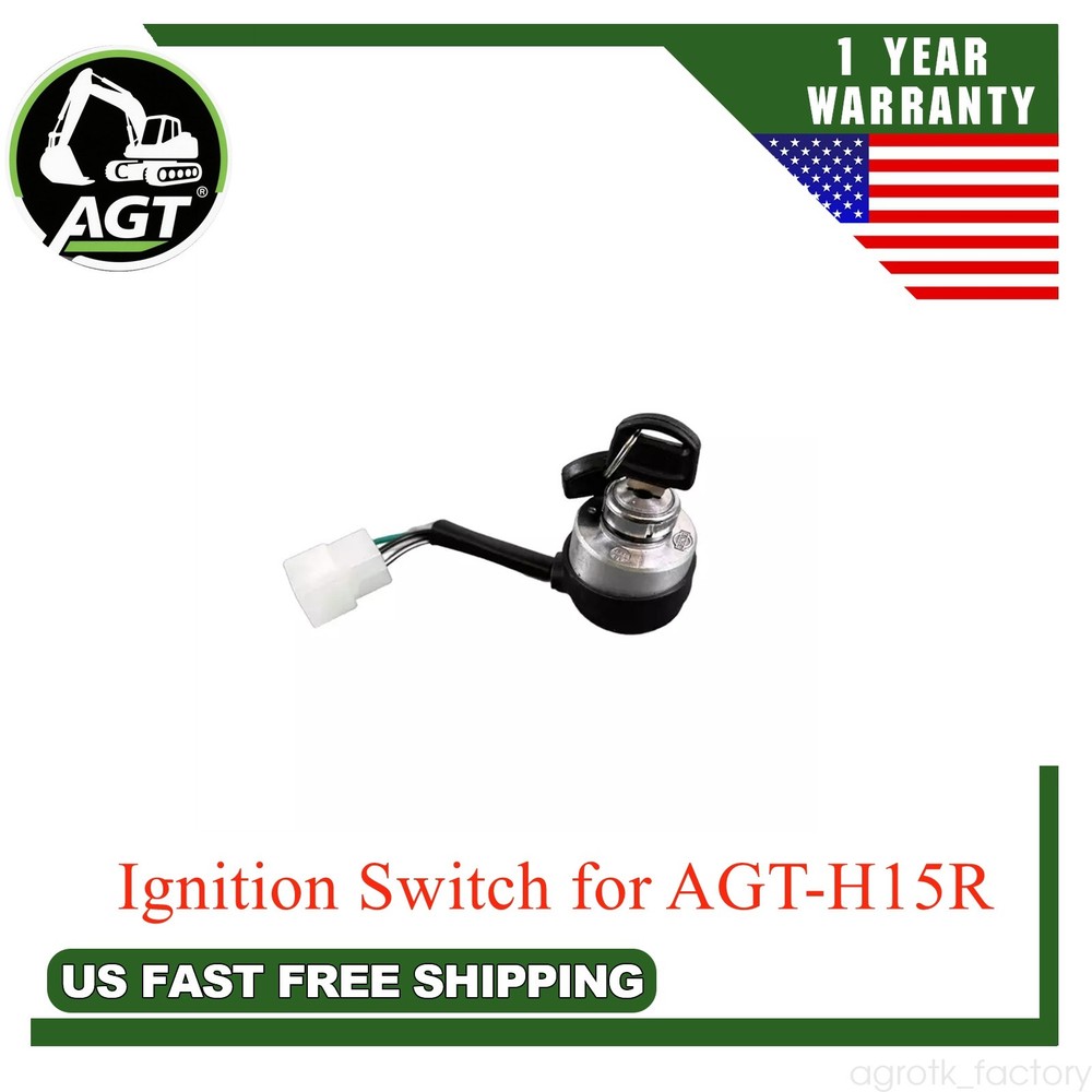 AGT NEW Ignition Switch for AGT-H15R | DHKG-H15 in Stock USA