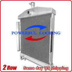 2 Rows Aluminum Radiator for Lincoln Welder 200 250 AMP SA200 SA250 G1087 H19491