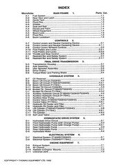 Tractor Service Parts Manual Fits Thomas T-173 Skid Steer LK000101 To LK00055
