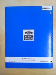 Ford 48″ & 60″ Direct Drive Mid-Mount Mowers Repair Manual SE 4670 688