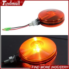 Findmall 3C08175870 Amber Warning Light For Kubota Tractor B L M Series