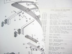 Massey Ferguson MF 33 Reversible Tandem Disc Harrow Parts Manual Book List