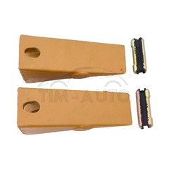 2pcs 6737325 Bucket Teeth & 6737326 Flexpins Fits Bobcat Style Mini Excavator