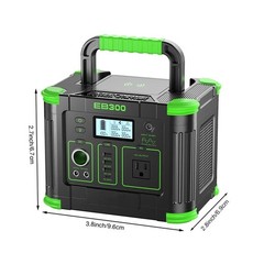 All-Round 330W 288.6Wh Portable Power Station Charger Generator Battery NEW