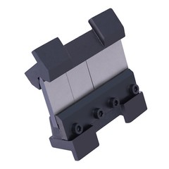 Aluminum Copper Plate Bender Bench Vise Attachment Removable Cutters Cast Steel