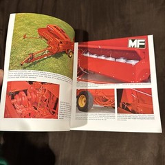 Vintage 1975 Massey Ferguson Balers Sales Brochure Catalog