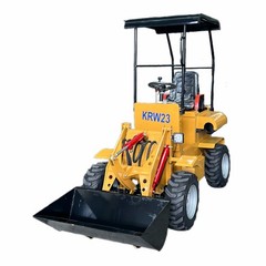 Agrotk KRW23 Mini Skid Steer Wheel Loader 23 HP Gas RATO R740D Engine EPA 700KG