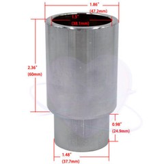Car Lift Tray Heightening Feet Plus Pad Solid Lift Parts Kit Dia. 38mm