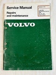 Volvo Service Repair Manuals Wiring Diagrams Lot of 4 1982 1983 1975