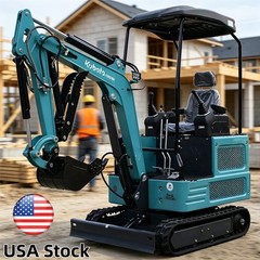 1.8Ton Mini Excavator Pilot System Kubota Hydraulic Digger Water Cooled Engine