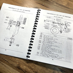 J.I. Case D Dc Do Dv Tractors Parts Manual Catalog Book S/N 4511449 And Up